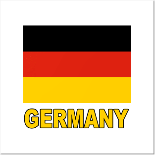 The Pride of Germany - German Flag Design Posters and Art